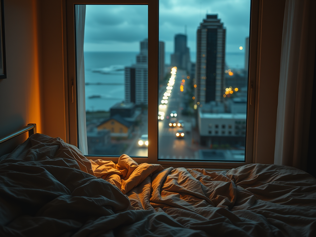 Yo en la ventana